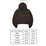 M'$ PAISLEY PATCHWORK MILITIA HOODIE IN CAVIAR