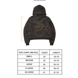 "YEAR OF THE DRAGON" HOODIE IN CAVIAR