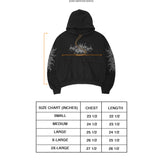 "NOCTURNE" HOODIE IN CAVIAR