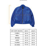 STEALTH BOMBER JACKET IN AZURITE