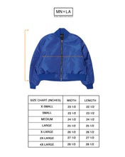 STEALTH BOMBER JACKET IN AZURITE