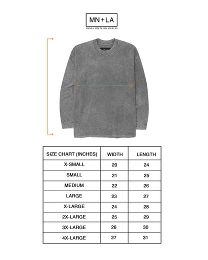 LONGSLEEVE TEE IN MOON GREY