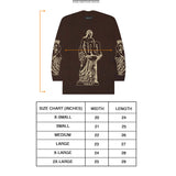M'$ MOTHERLAND LONGSLEEVE TEE IN WOOD