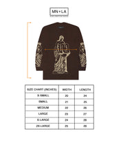 M'$ MOTHERLAND LONGSLEEVE TEE IN WOOD