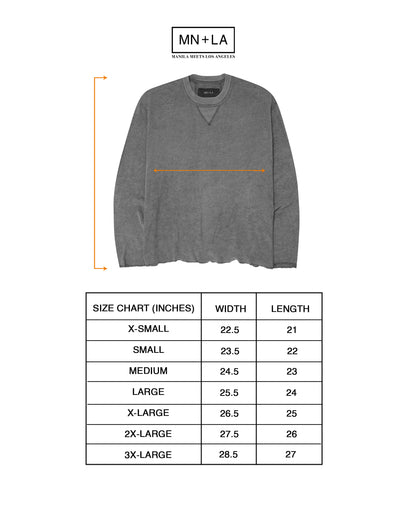 TOWEL MILITIA LONGSLEEVE TEE V3 IN OWL GREY