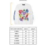 "CITY OF ANGELS" LONGSLEEVE TEE IN ANTHRACITE