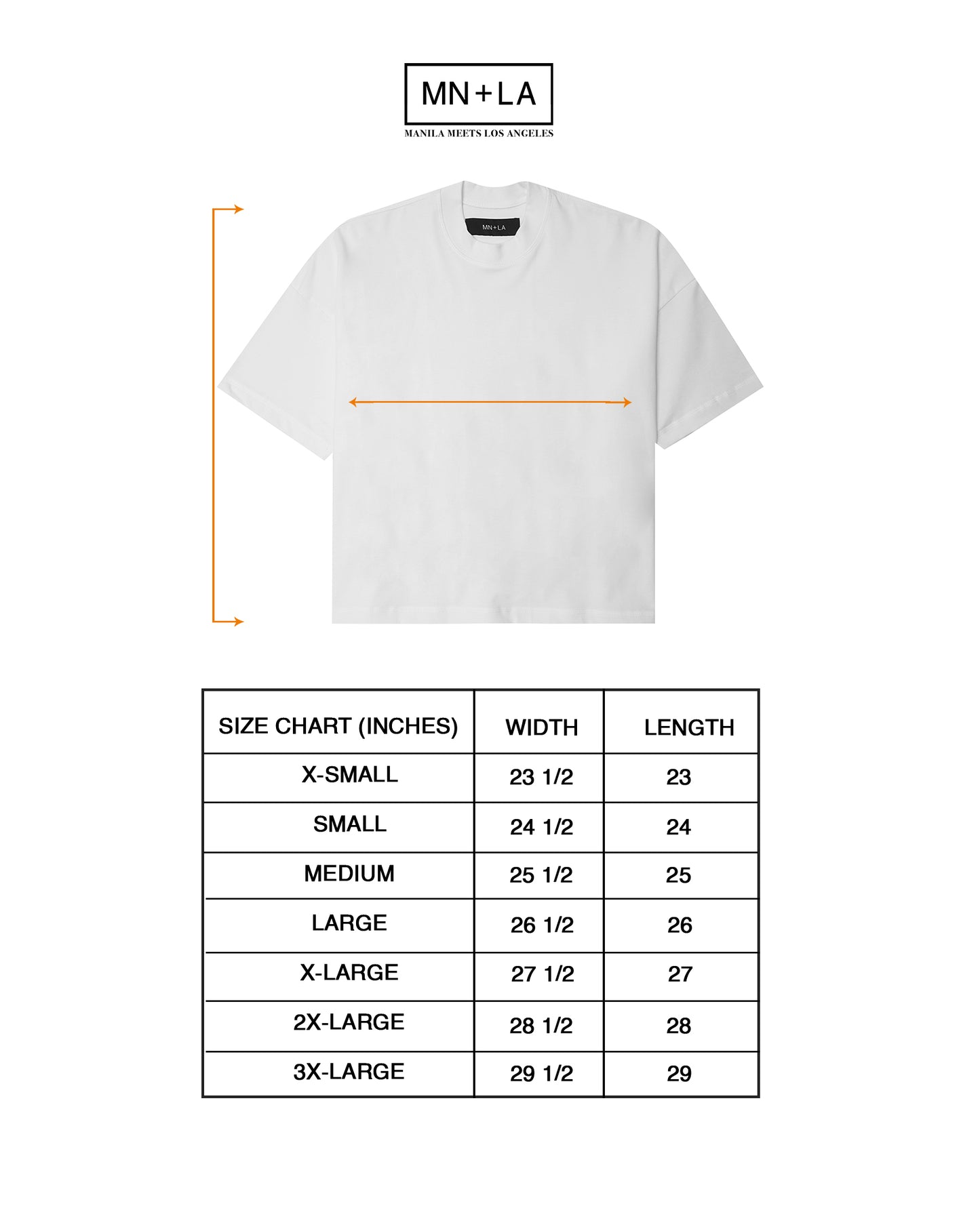 VAST TEE IN WHITE