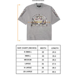 "LAST SUPPER" TEE IN HEATHER GREY