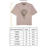 "CROWN OF THORNS" TEE IN TAN