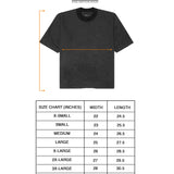 MOCK NECK TEE IN MIDNIGHT HEATHER