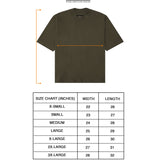 MOCK NECK TEE IN OLIVE