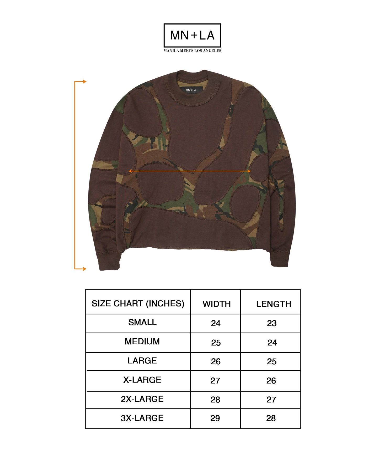 FLOW SWEATSHIRT IN WOODLAND CAMO