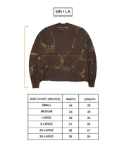 FLOW SWEATSHIRT IN WOODLAND CAMO