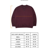 EXO™ MILITIA SWEATSHIRT IN WINE/NAVY