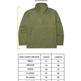QUARTER ZIP L/S TEE IN FERN
