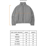 M+ "WAGWAN" JACKET IN HEATHER GREY