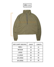 QUARTER ZIP L/S TEE V2 IN OLIVE