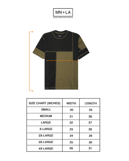 NEEDLEWORK LOUNGE TEE IN TAIGA