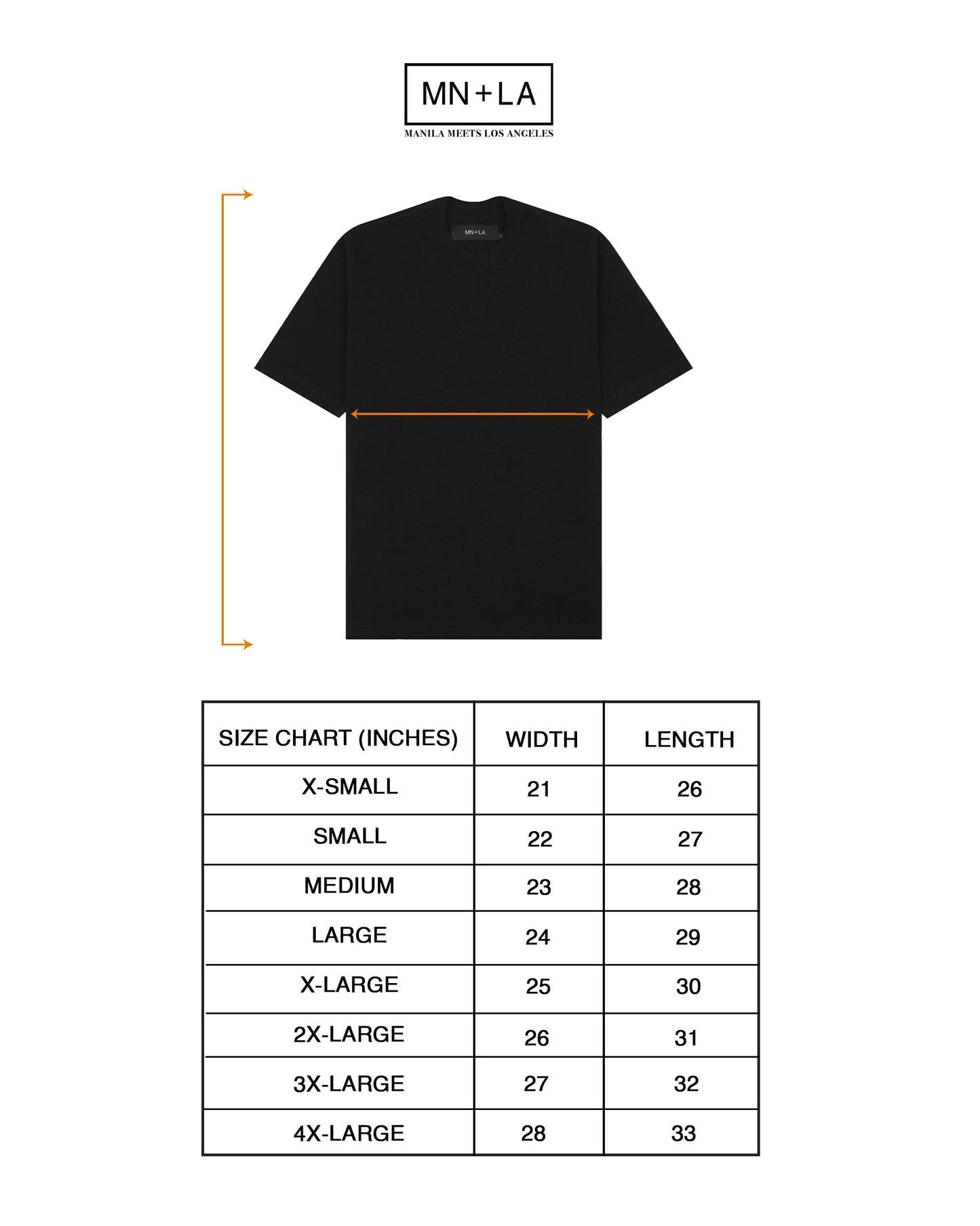 BOX LITE TEE IN CAVIAR
