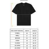 TOPSHELF TEE IN CAVIAR