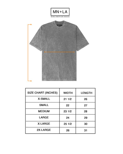 VINTAGE OVERSIZED TEE IN PIETRA GREY