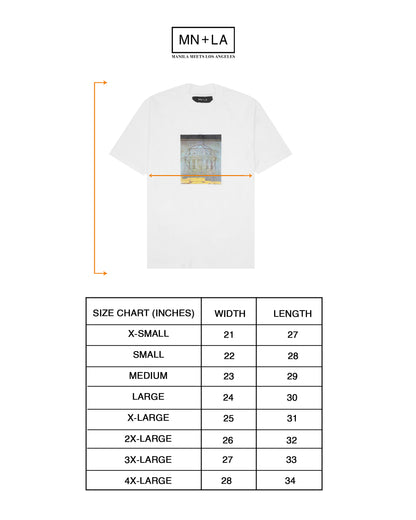 "MUSEUM" TEE IN WHITE