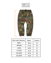 ROGUE SPLIT WIDE PANTS IN ALL WEATHER CAMO
