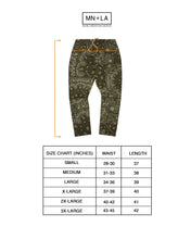 "PATCHWORK PAISLEY" LOUNGE PANTS IN OLIVE