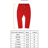 PAINTER'S LOUNGE PANTS IN CRIMSON