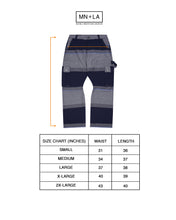 DOUBLE KNEE UTILITY PANTS IN WILLOW BLUE