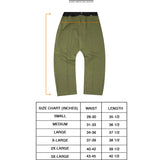 PLEATED ULTRA WIDE PANTS IN OLIVE