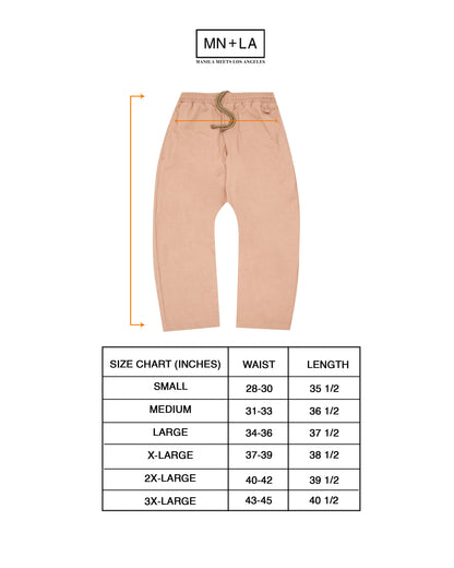 ULTRA WIDE PANTS IN BISQUE