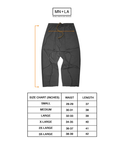 VEINS PANTS IN CHARCOAL GREY