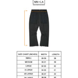 CROSS FORGED PANTS IN CAVIAR