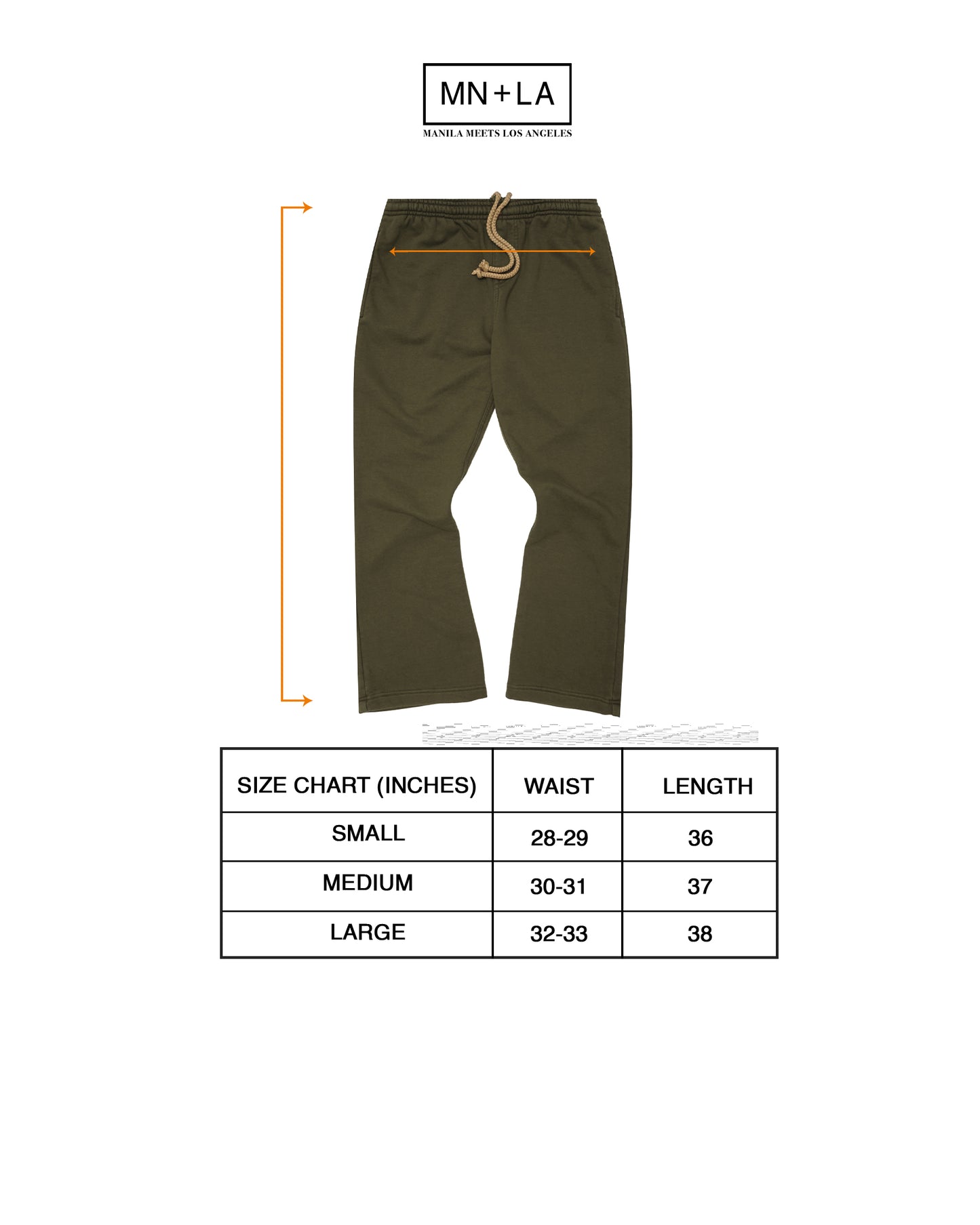 FRENCH TERRY BOOTCUT PANTS IN AGED OLIVE