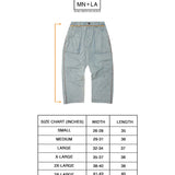 M+ PHAT PANTS IN AGED TEAL