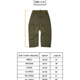M+ VEINS PANTS IN DARK MINT