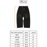 M+ NEEDLEWORK PANTS IN ANTHRACITE