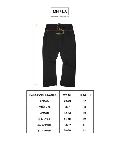 M+ BOOTCUT PANTS IN MIDNIGHT
