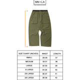 M+ OVERPOCKET PHAT PANTS IN MOSS