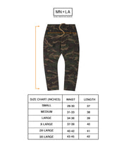 WOODLAND CAMO 7 POCKET LOUNGE PANTS