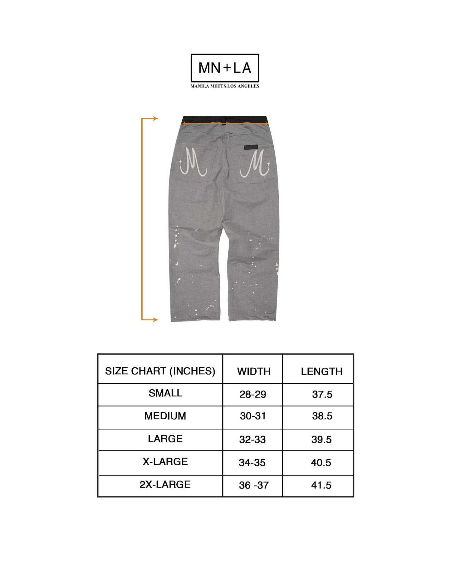 DOUBLE KNEE PHAT PANTS IN GRAPHITE