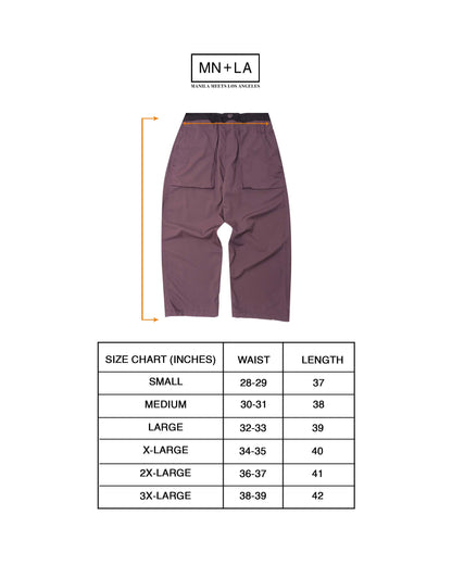 M+ OVERPOCKET PHAT PANTS IN TARO