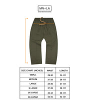 PLEATED ULTRA WIDE PANTS IN STONE GREEN