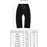 WAFFLE WEAVE PLEATED WIDE PANTS IN CAVIAR