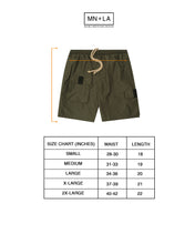 UTILITY SHORTS IN OLIVE