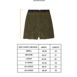 M+ OVERPOCKET TOWEL PHAT SHORTS IN OLIVE