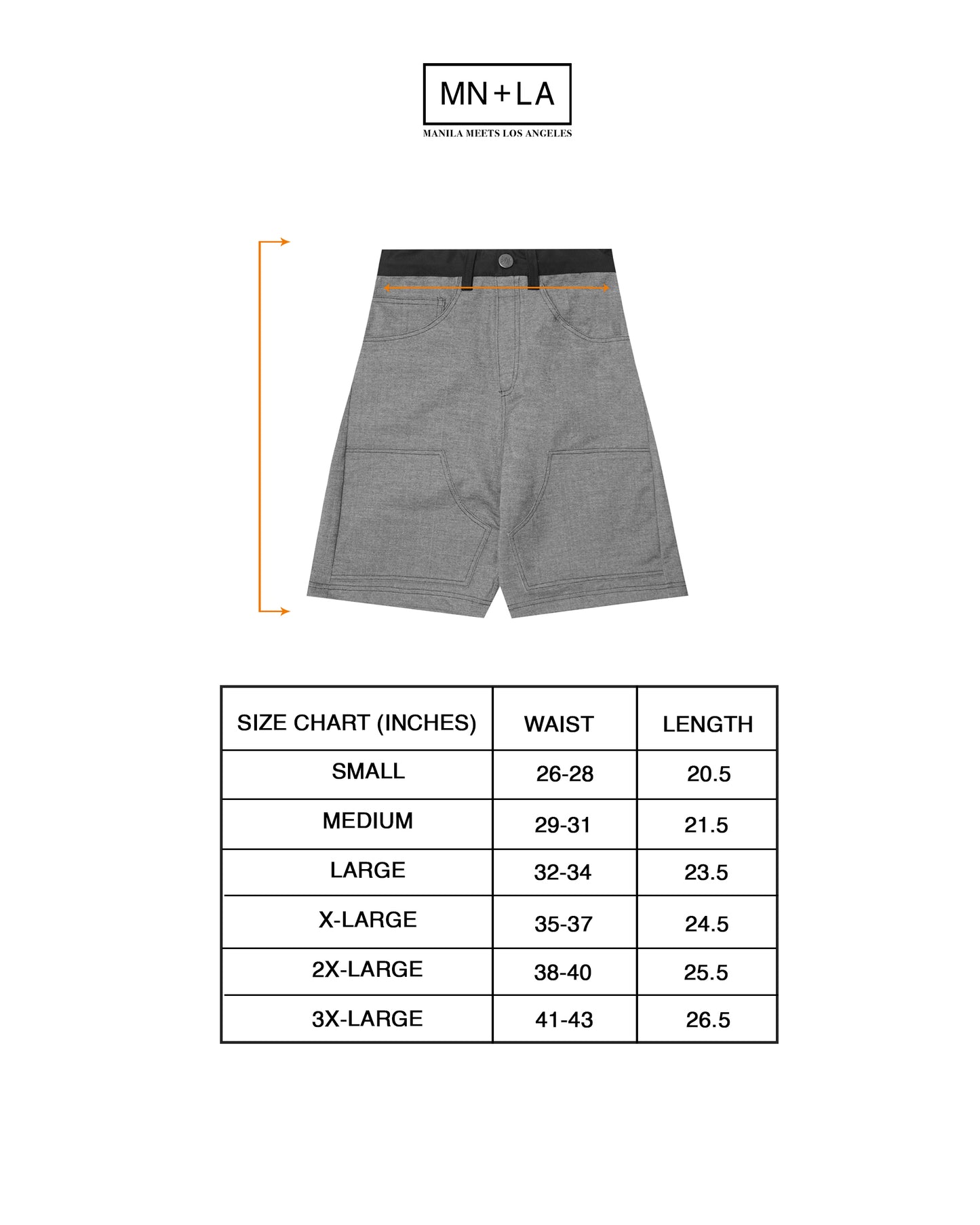 DOUBLE KNEE PHAT SHORTS IN STEEL BLUE