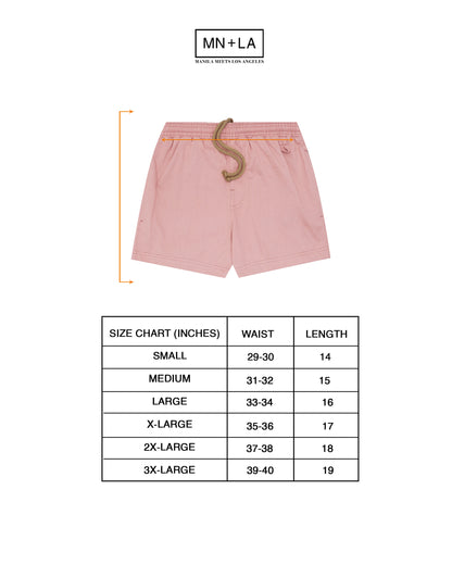 HOUSE SHORTS IN ROSE QUARTZ