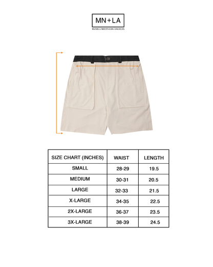 M+ OVERPOCKET PHAT SHORTS IN OAT